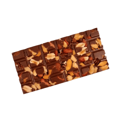 Chocoladereep met notenmelange